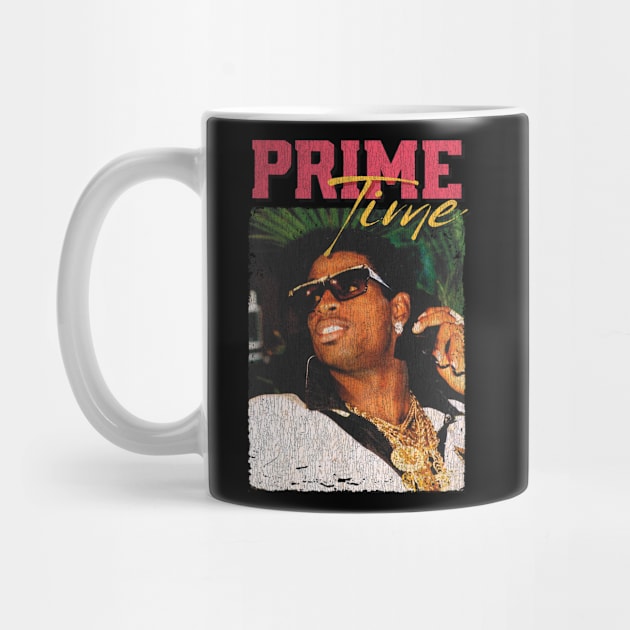 Vintage Deion Prime Time by Marc Graphic